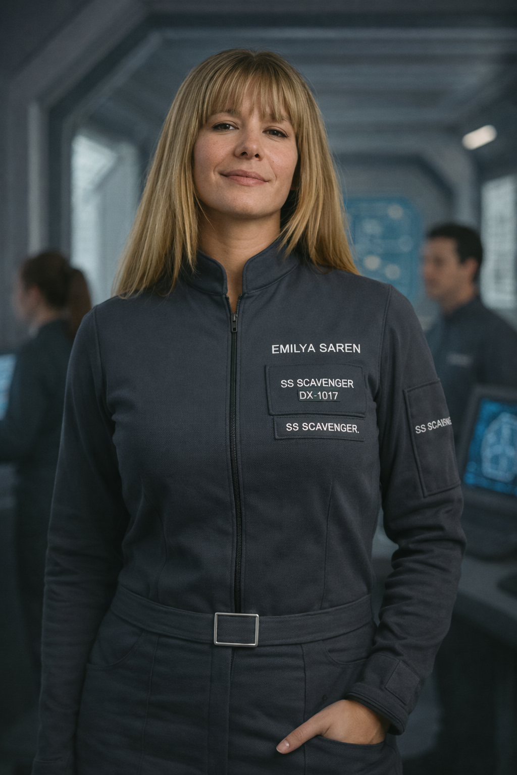Emilya Saren In Scavenger Uniform