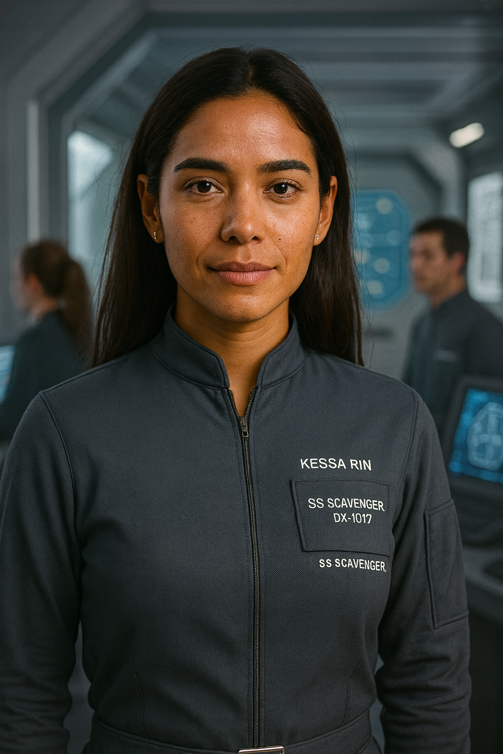 Kessa Rin In Uniform