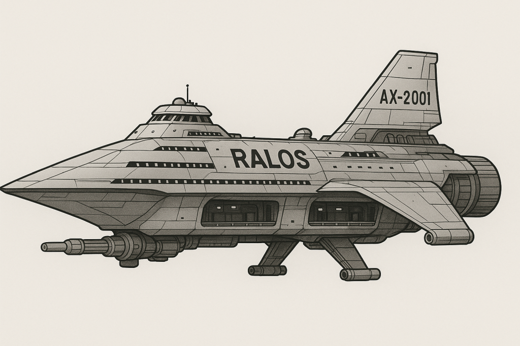 Ralos Starship Design AX 2001   Reduced